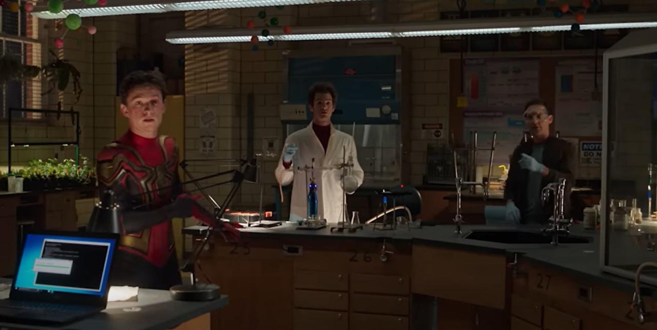 This hilarious moment was thought up by Garfield (Image via Marvel and Netflix)