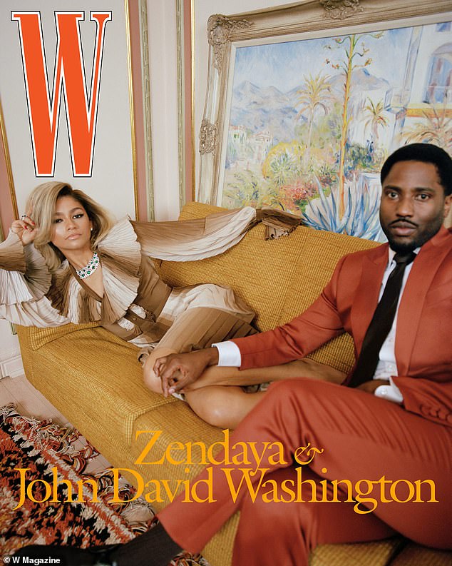 Zendaya proved to be an unstoppable force as she stunned in a gorgeous Gucci dress while starring on the cover of W Magazine with Malcolm & Marie co-star John David Washington