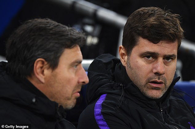 Miguel D'Agostino, left, played alongside Pochettino when the pair were at Newell's Old Boys