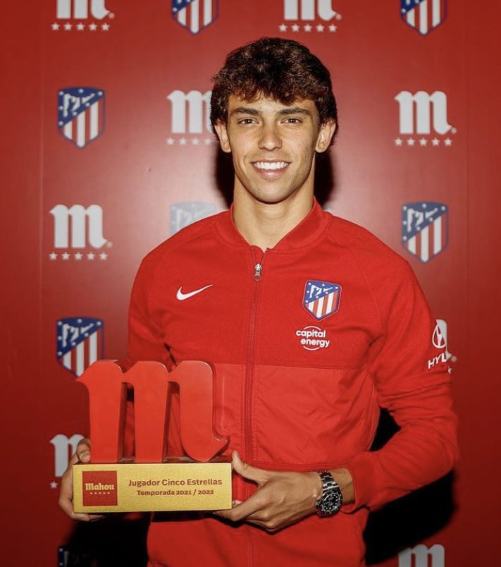 Last season, Felix was voted Atletico's Player of the Season by their fans