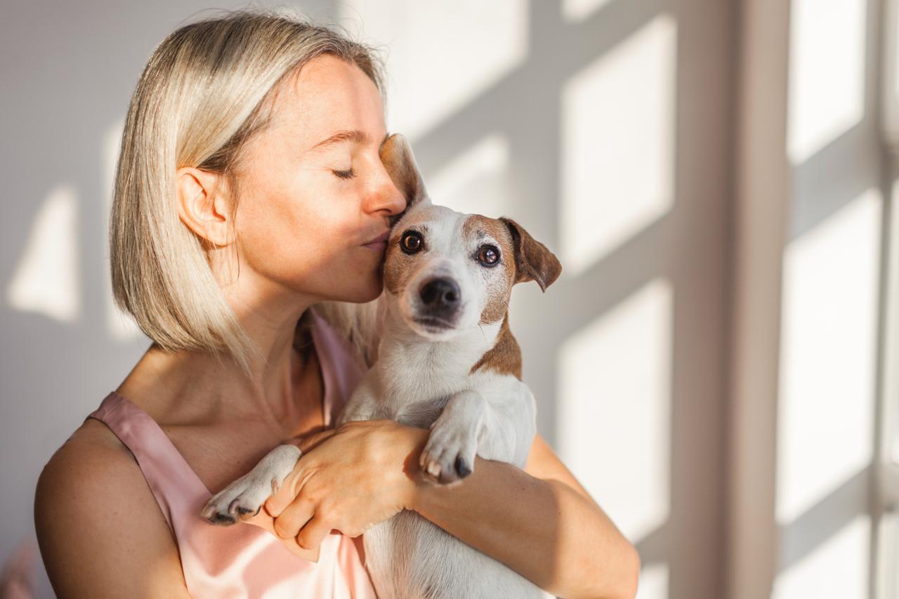 dog adopted by foster mom melts hearts