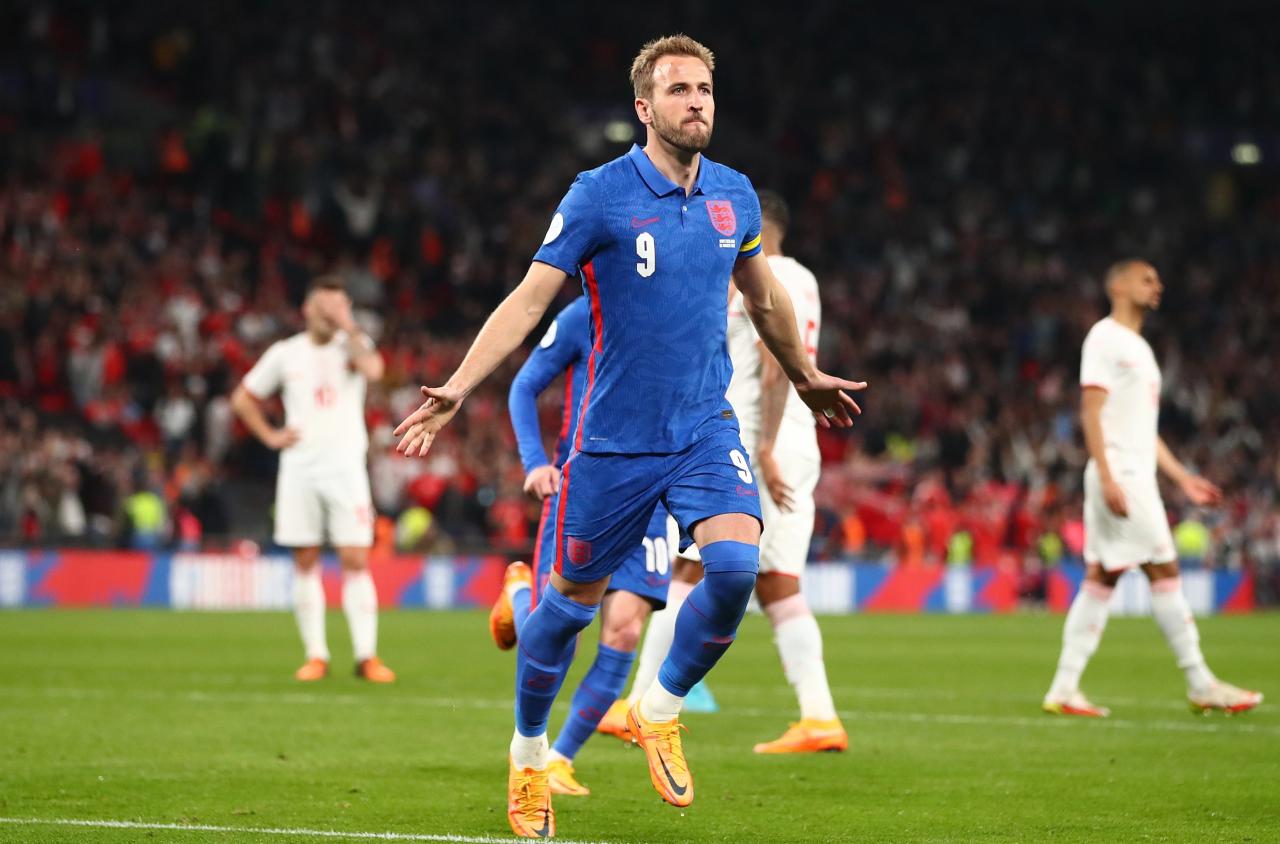 Kane is closing in on becoming England's all-time top scorer