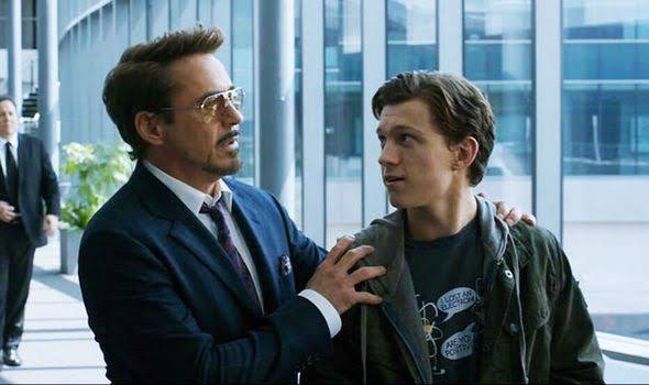 Tony Stark and Peter Parker