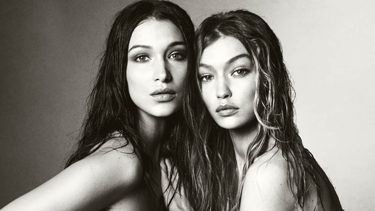 Bella & Gigi Hadid STRIP DOWN in Sexy New British Vogue Photoshoot - YouTube